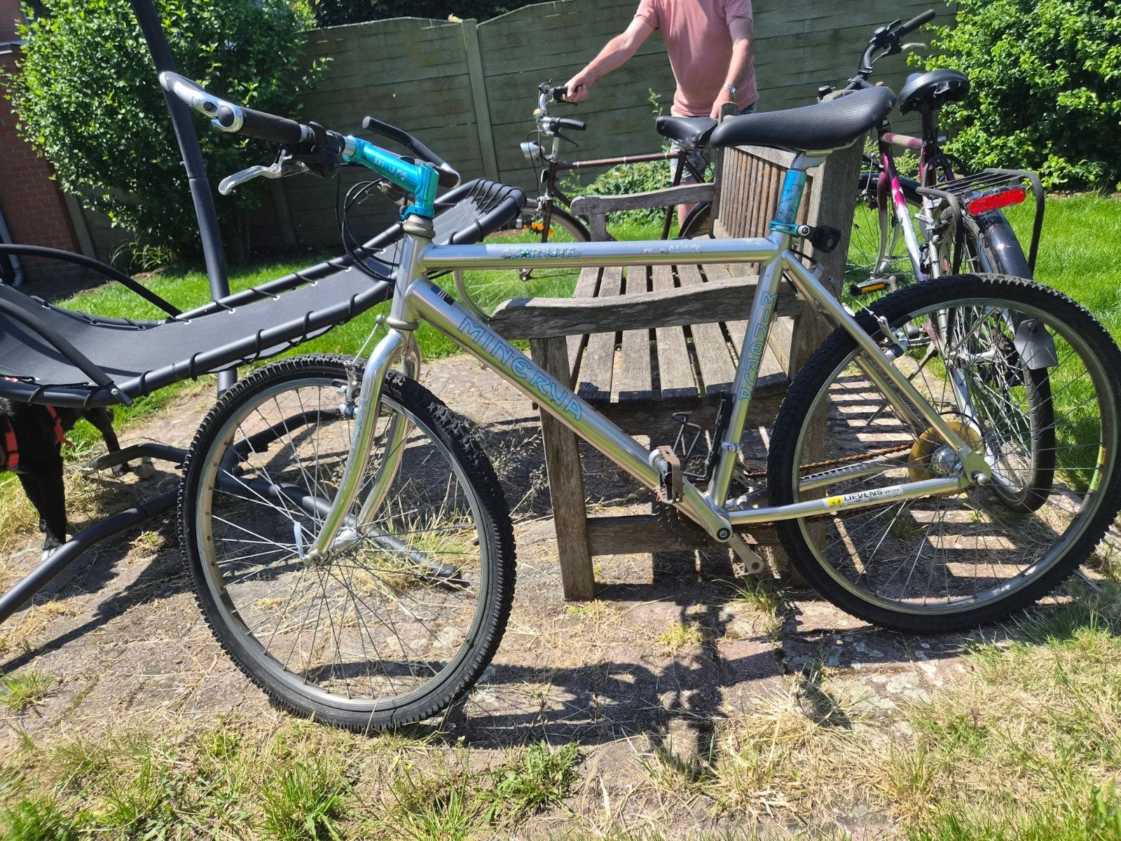 Mannen fiets mine rva, Ophalen of Verzenden