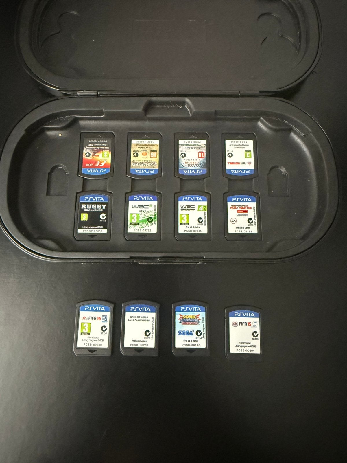 Lot de 12 jeux ps vita + coque de transport uncharted, Consoles de jeu & Jeux vidéo, Enlèvement