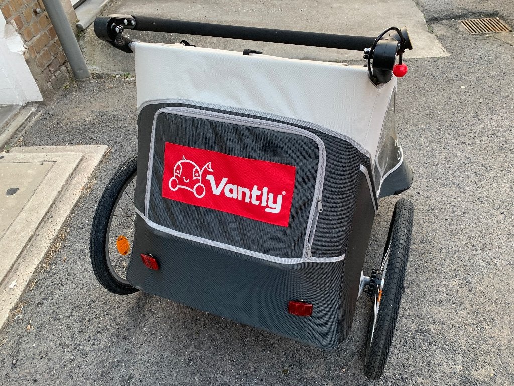 Fietskar in absolute Nieuwstaat merk Vantly, Fietsen en Brommers, Ophalen, Zo goed als nieuw, Kinderkar, Vantly