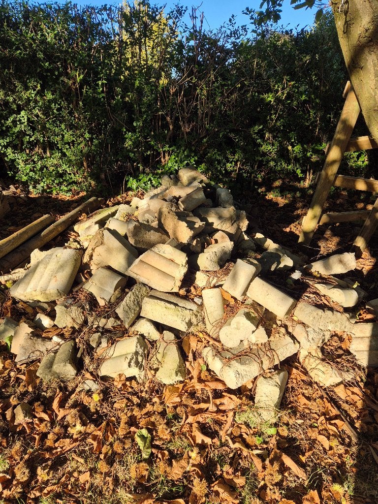 Ik bied €100 aan om +/- 2 ton beton te komen verwijderen, Ophalen, Gebruikt, Overige materialen, Overige typen