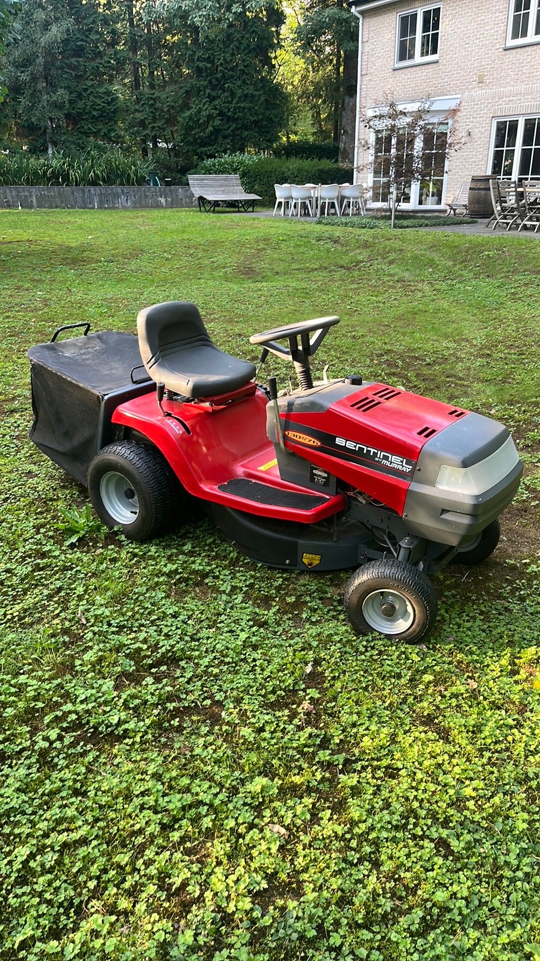 Zitmaaier in goede staat, Tuin en Terras, Ophalen, Gebruikt, Elektrische starter, Minder dan 90 cm