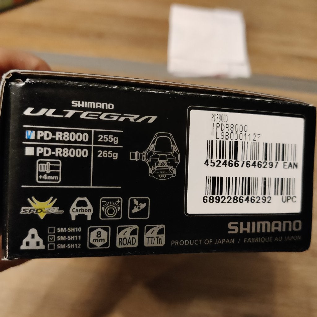 Pedalen Shimano Ultegra - nieuw, Crankstel of Pedalen, Nieuw, Ophalen of Verzenden, Gravelbike