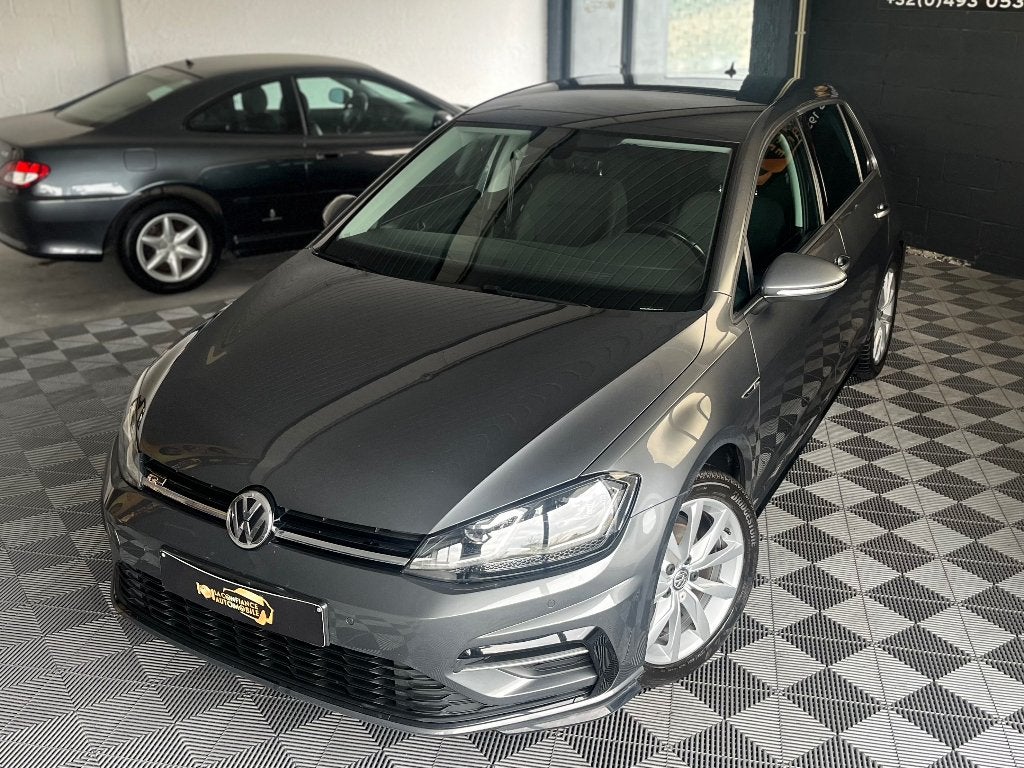 Volkswagen Golf 1.0TSI R-Line DSG 1st Prop Garantie 12 maand, Auto's, Volkswagen, Stof, Euro 6, 3 cilinders, 81 kW