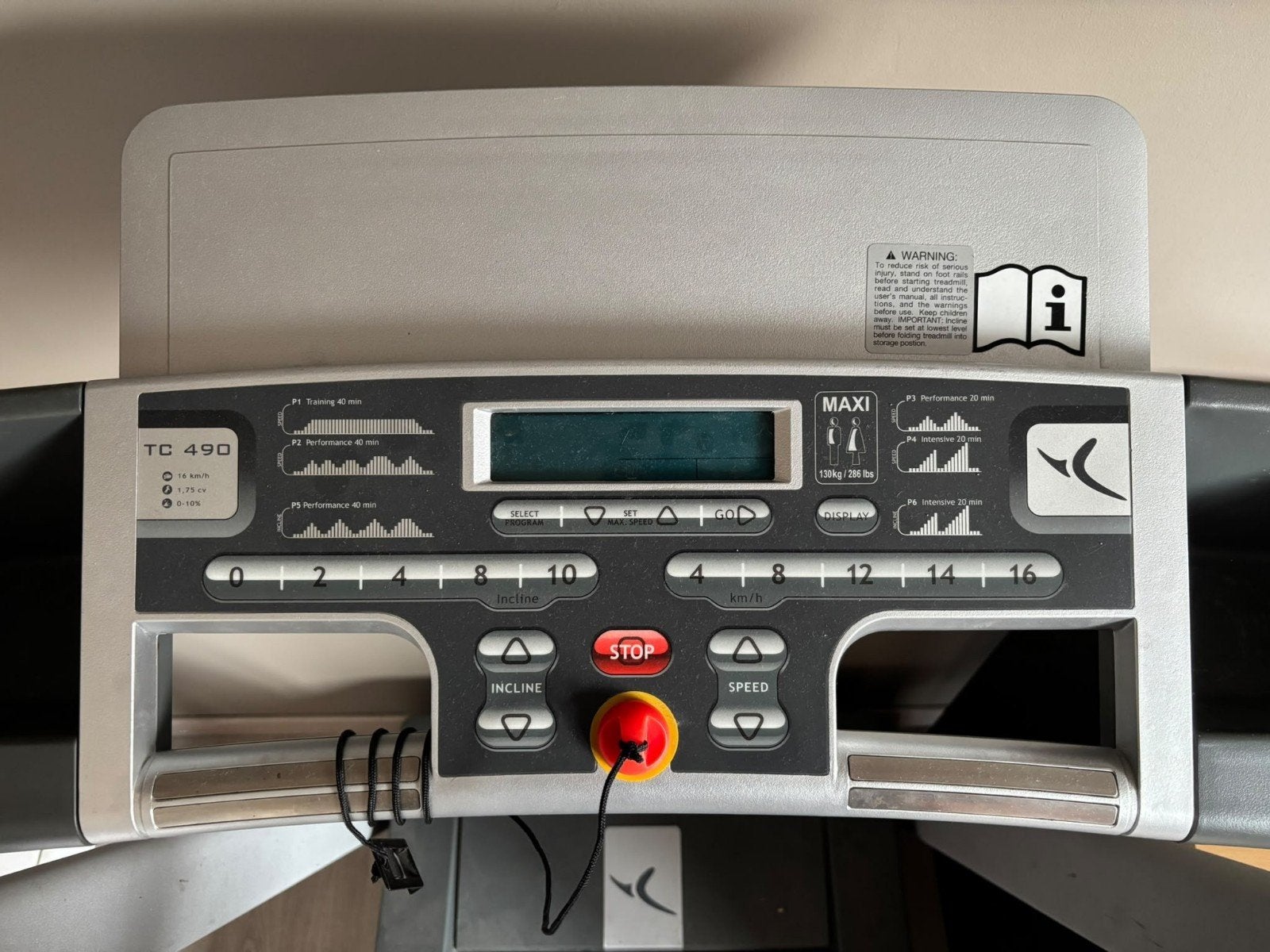 Loopband Domyos TC490, Sport en Fitness, Ophalen, Gebruikt, Loopband