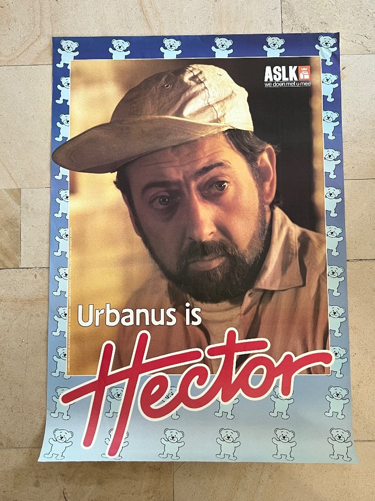 Originele filmposter Hector 1987, Ophalen of Verzenden, Zo goed als nieuw, Film, Poster
