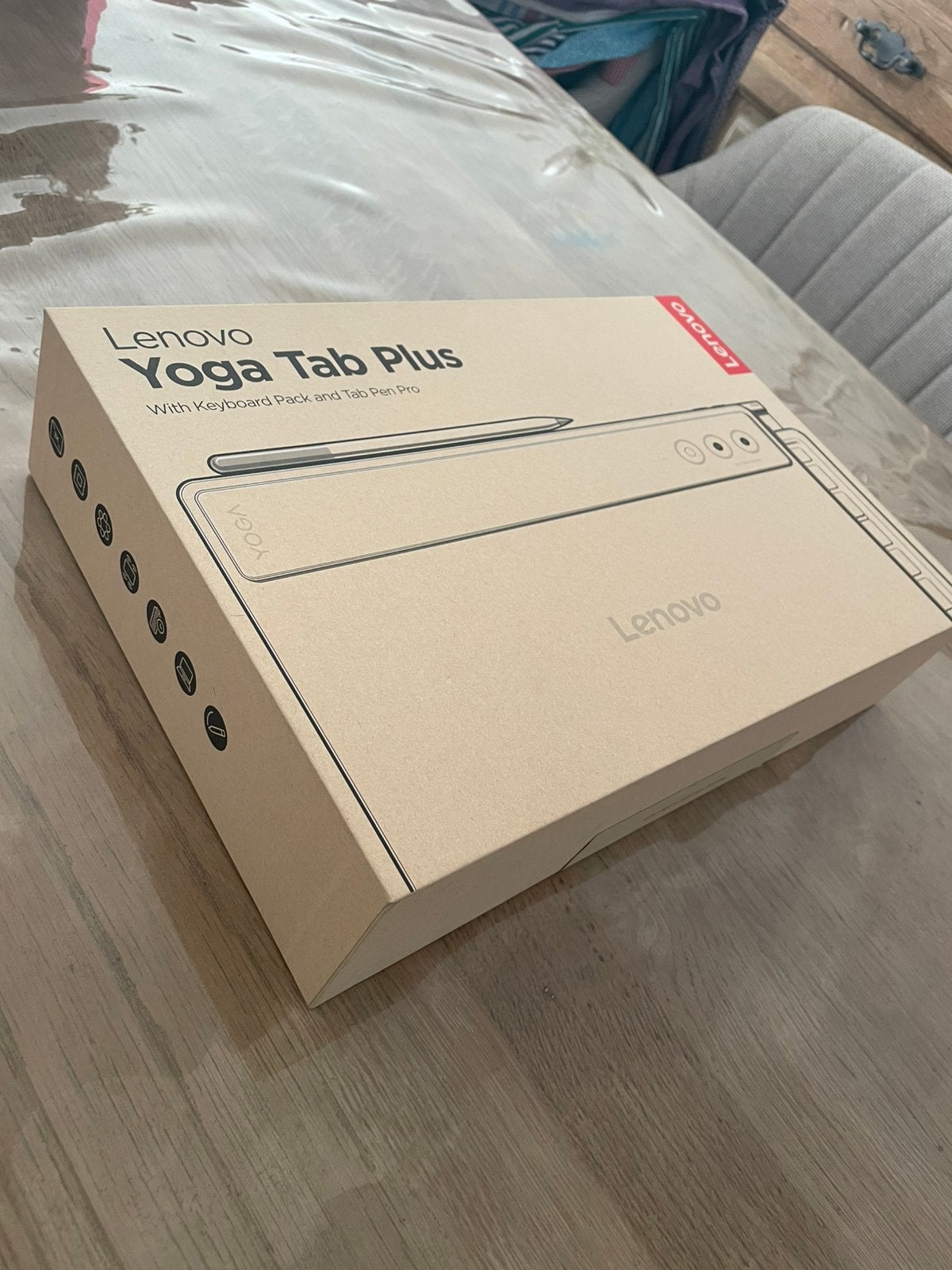 Lenovo Yoga Tab, Computers en Software, Windows Tablets, Ophalen, 12 inch, Wi-Fi, Lenovo