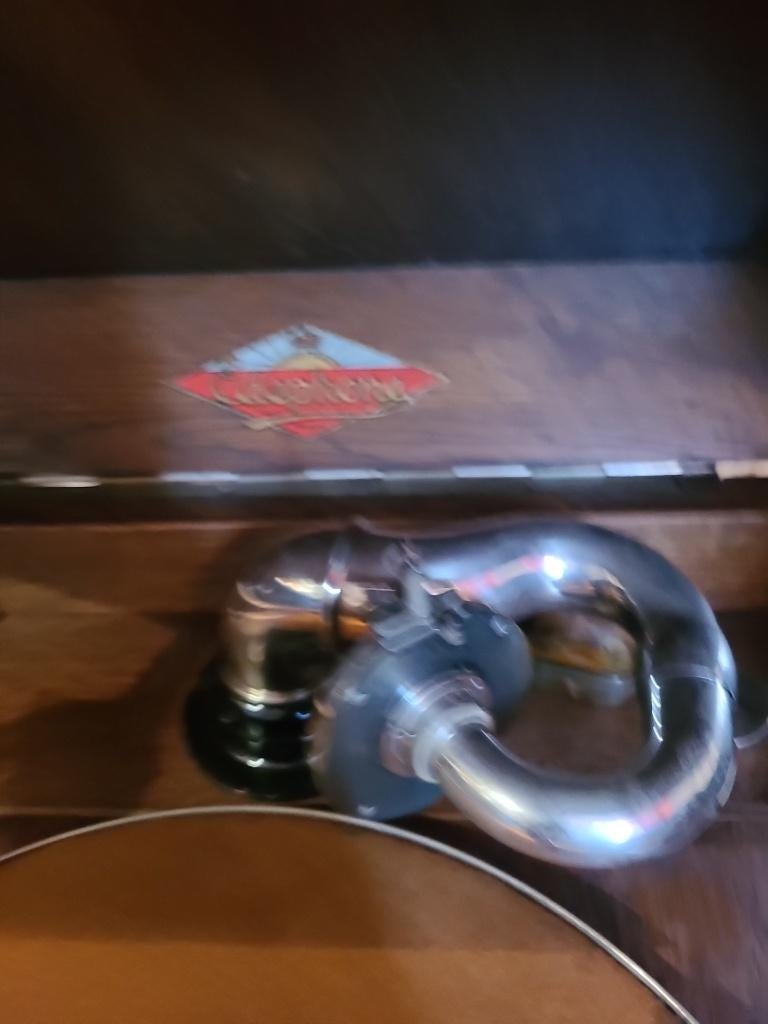 Meuble gramophone ancien complet, Enlèvement