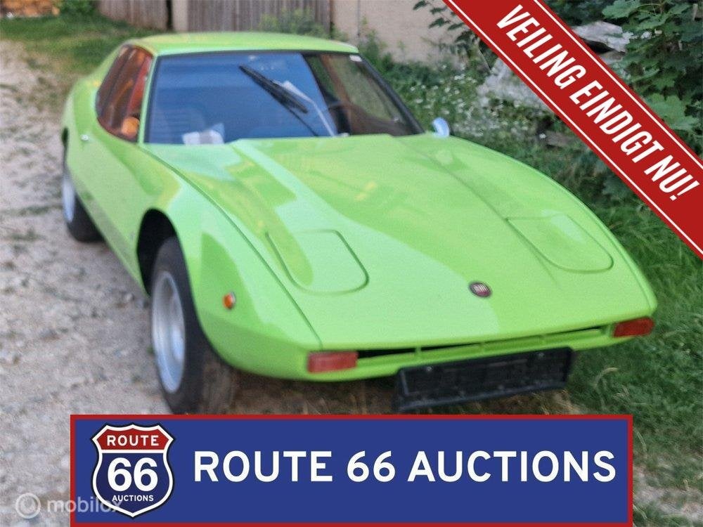 Fiat Lombardi Grand Prix | 1971 | Route 66 Auctions, Auto's, Zwart, Bedrijf, Handgeschakeld, Overige carrosserie
