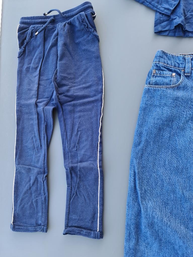 blauwe jogging broek, CA, 122, Kinderen en Baby's, Kinderkleding | Maat 122, Ophalen, Zo goed als nieuw, Broek