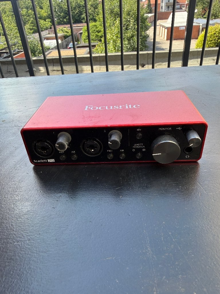 Focusrite Scarlett 2i2 Gen 3 – USB Audio Interface, Enlèvement, Utilisé, Externe, Focusrite