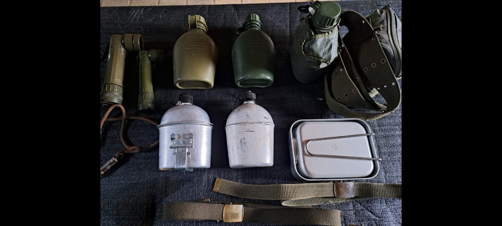 Militaria Lot Belgisch Leger (ABL) diverse items, Verzamelen, Ophalen of Verzenden