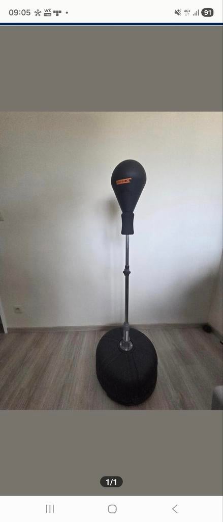 Boksbal stelbaar tot 180cm, Enlèvement, Punching-ball