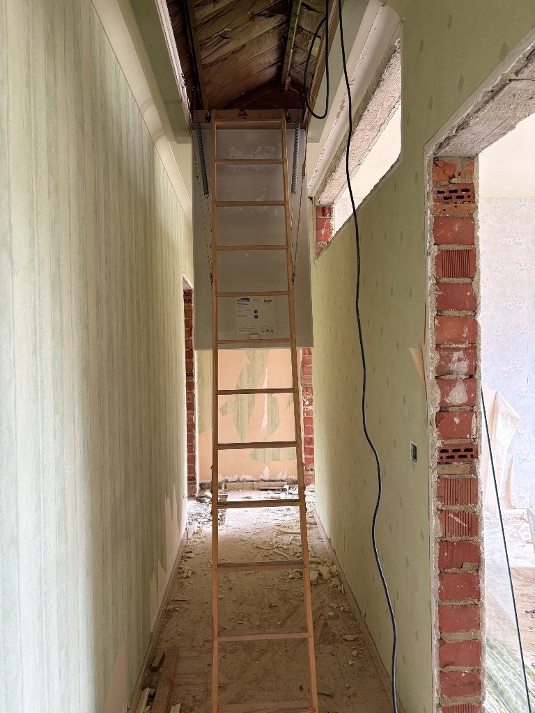 Zoldertrap Dolle Loft ClickFix 56s, Doe-het-zelf en Bouw, Ophalen, Gebruikt, Ladder, Opvouwbaar of Inschuifbaar