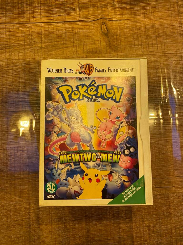 Pokemon mewto tegen mew, Ophalen of Verzenden, Zo goed als nieuw