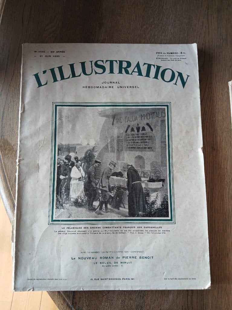 L'Illustration - 21 juin 1930 (n 4555, 88e année), Enlèvement