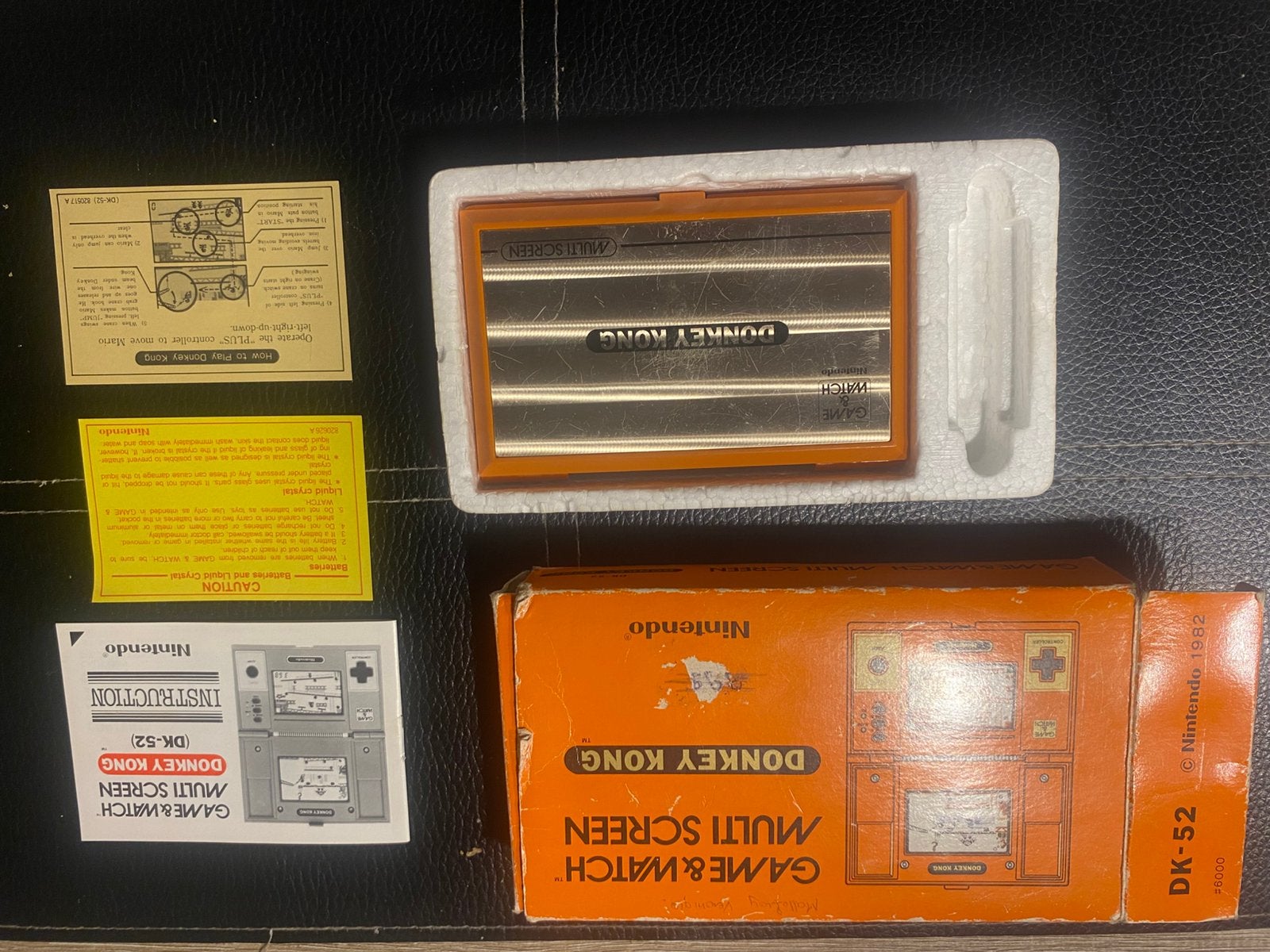 Vintage Donkey Kong DK52 - 1982 dans sa boîte d'origine, 1 joueur, Enlèvement ou Envoi, Utilisé, Autres genres