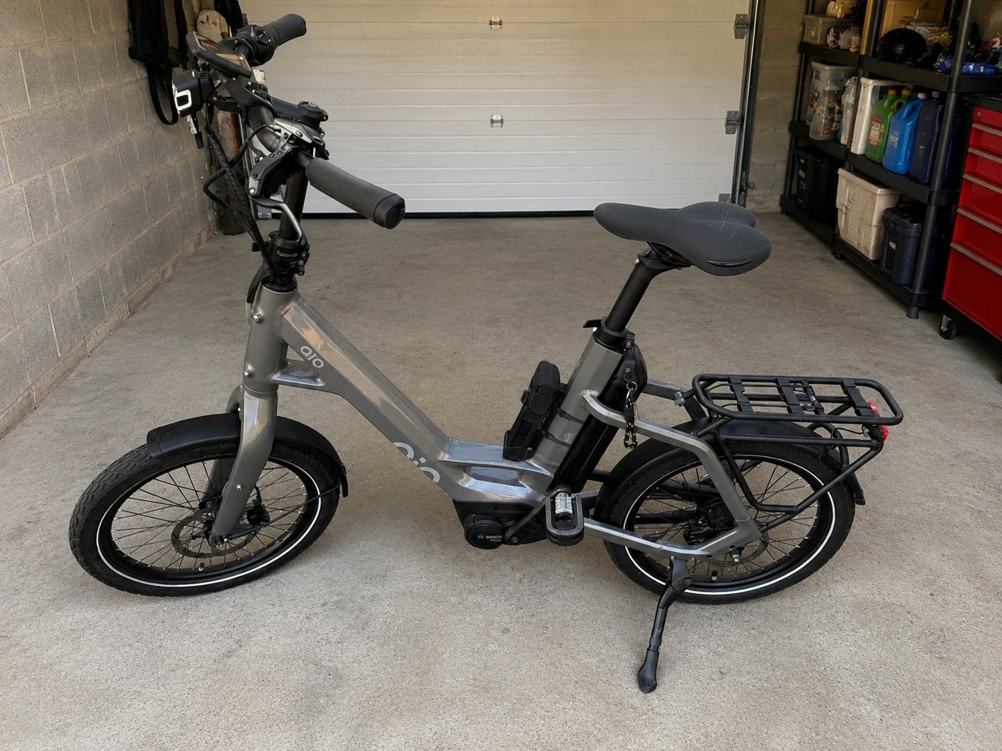QIO EINS AP-8R Unisexe - Vélo électrique Bosch, Enlèvement ou Envoi, Utilisé, Vitesses