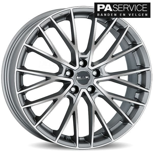 Nieuwe 23 inch Mak Speciale antraciete Porsche Cayenne velge, -, -, Banden en Velgen, Nieuw