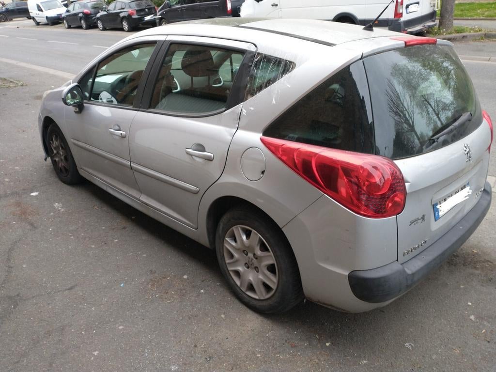 peugeot 207 sw, Enlèvement