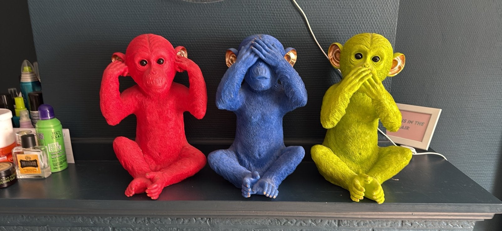 Trio de singes KARE Design – Les 3 singes de la sagesse, Enlèvement