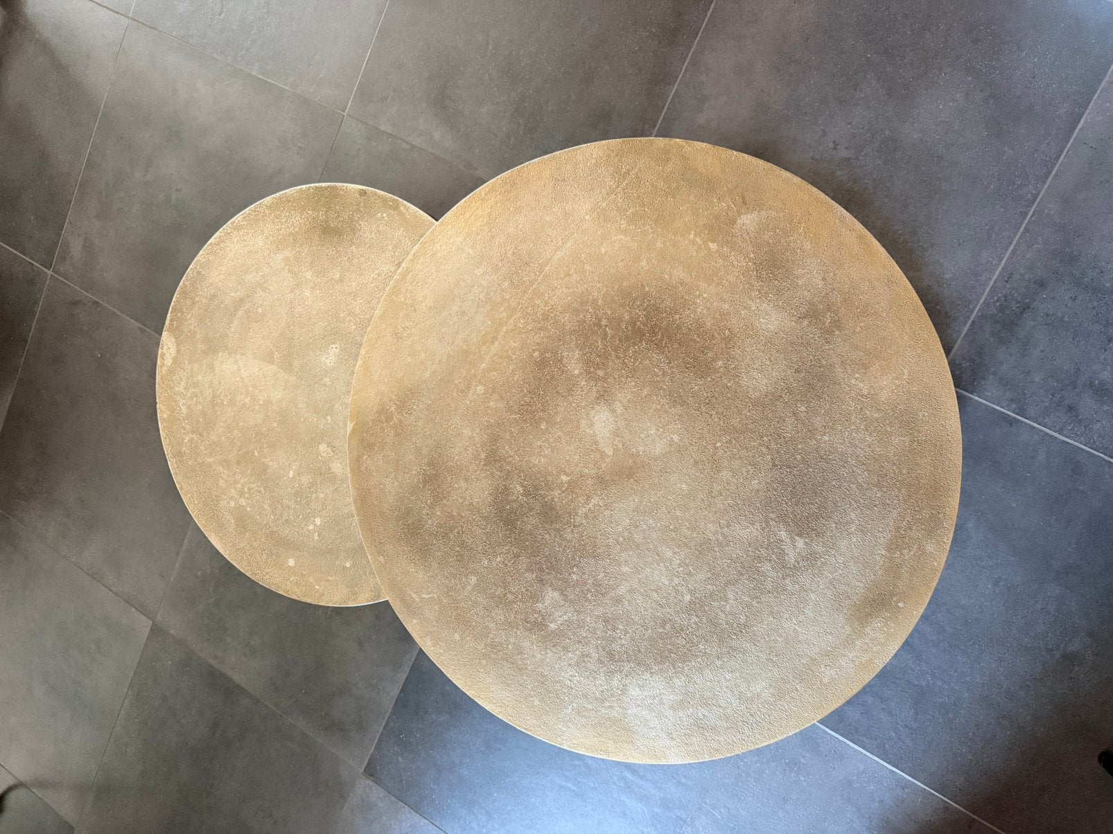 2-delig salon tafel, Ophalen, Zo goed als nieuw