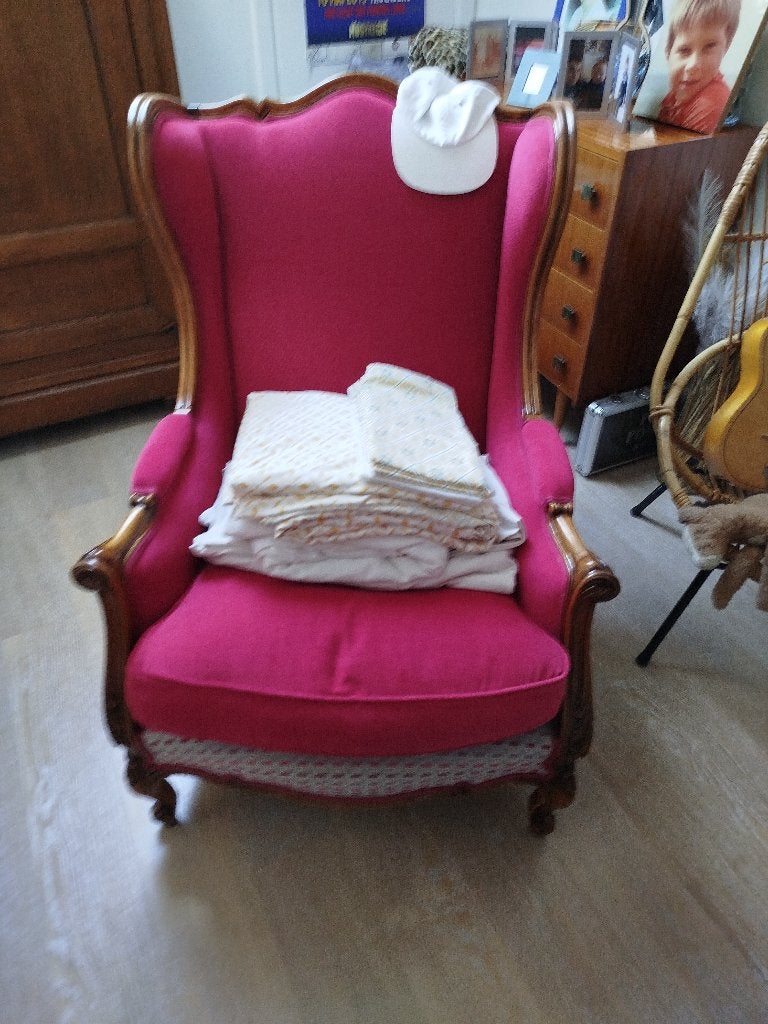 Fauteuil Bergère Louis XV, Antiek en Kunst, Antiek | Meubels | Stoelen en Sofa's, Ophalen