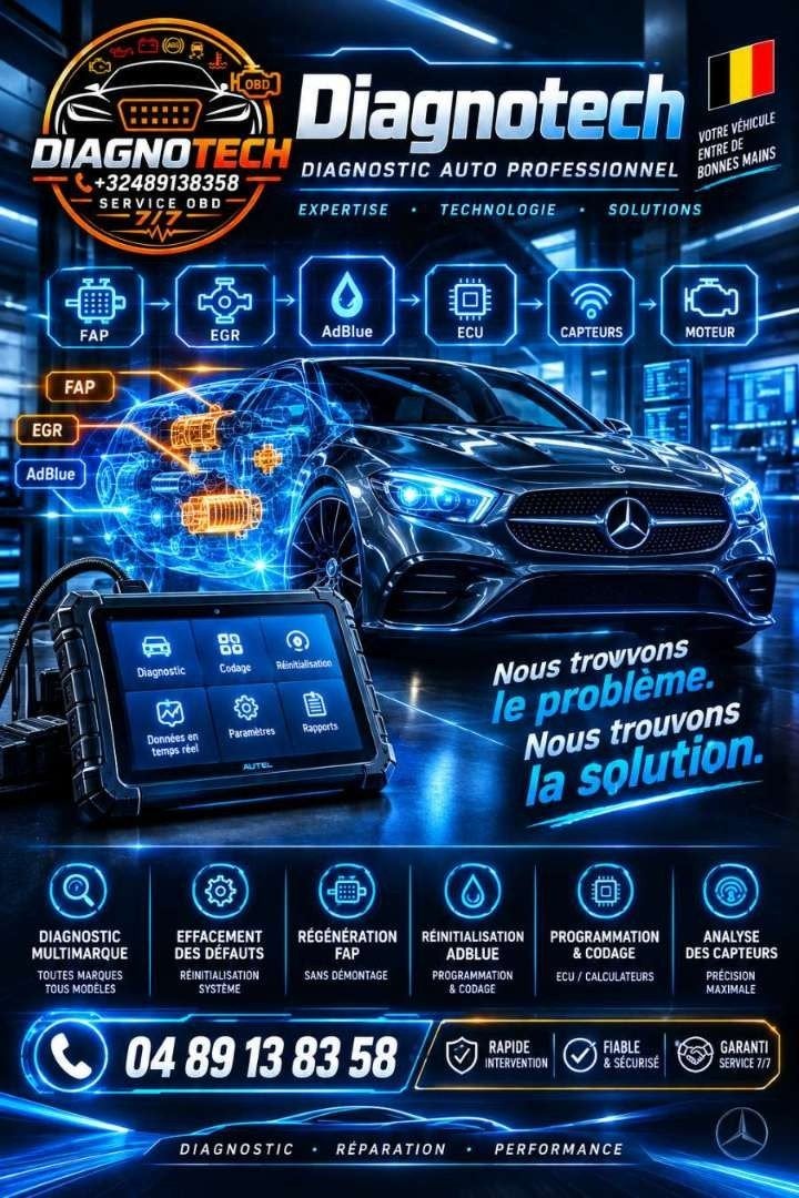 diagnostic prog   auto - camion, Enlèvement ou Envoi