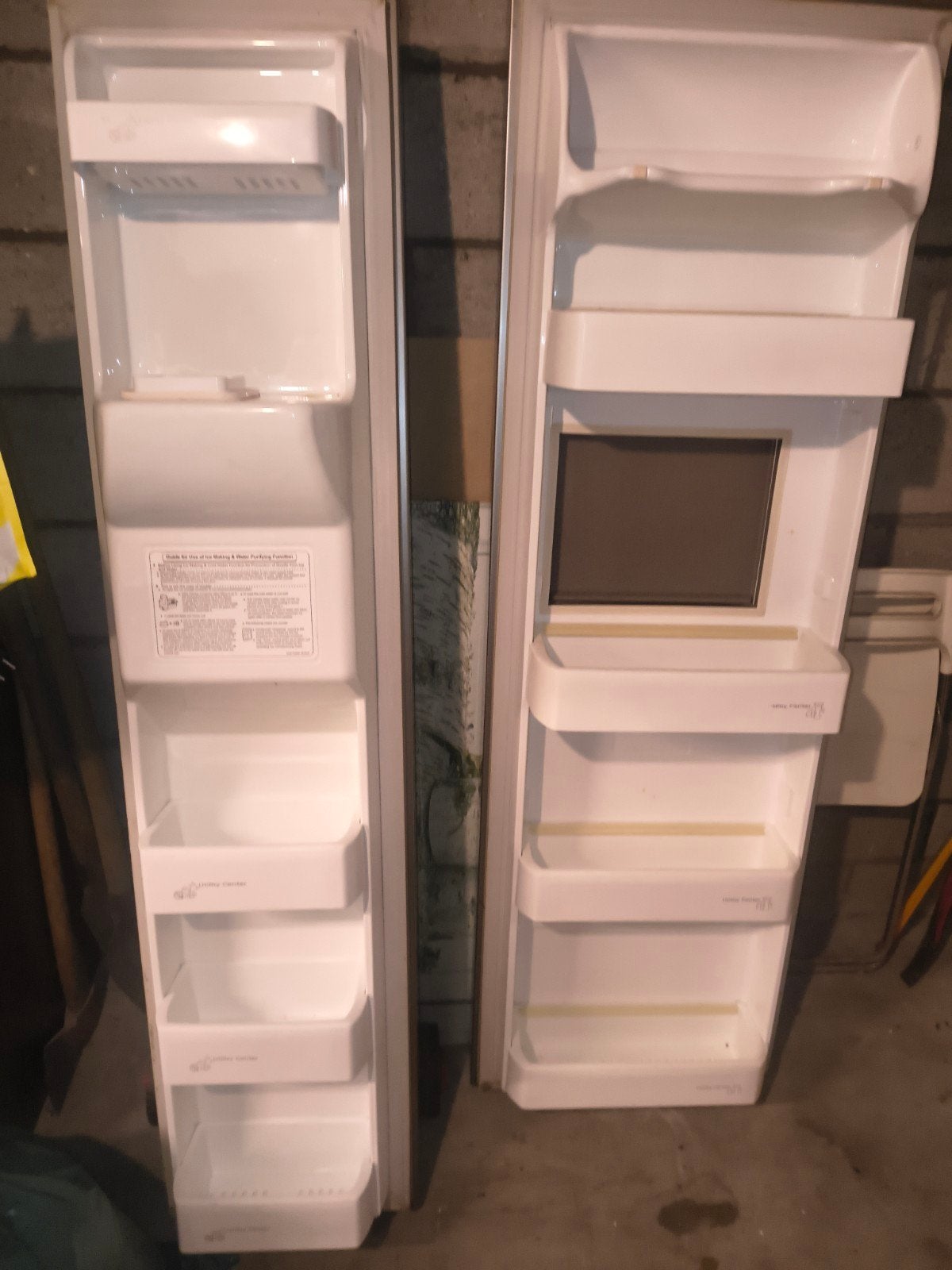 Amerikaanse koel/ Vries combinatie, Elektronische apparatuur, Ophalen, Gebruikt