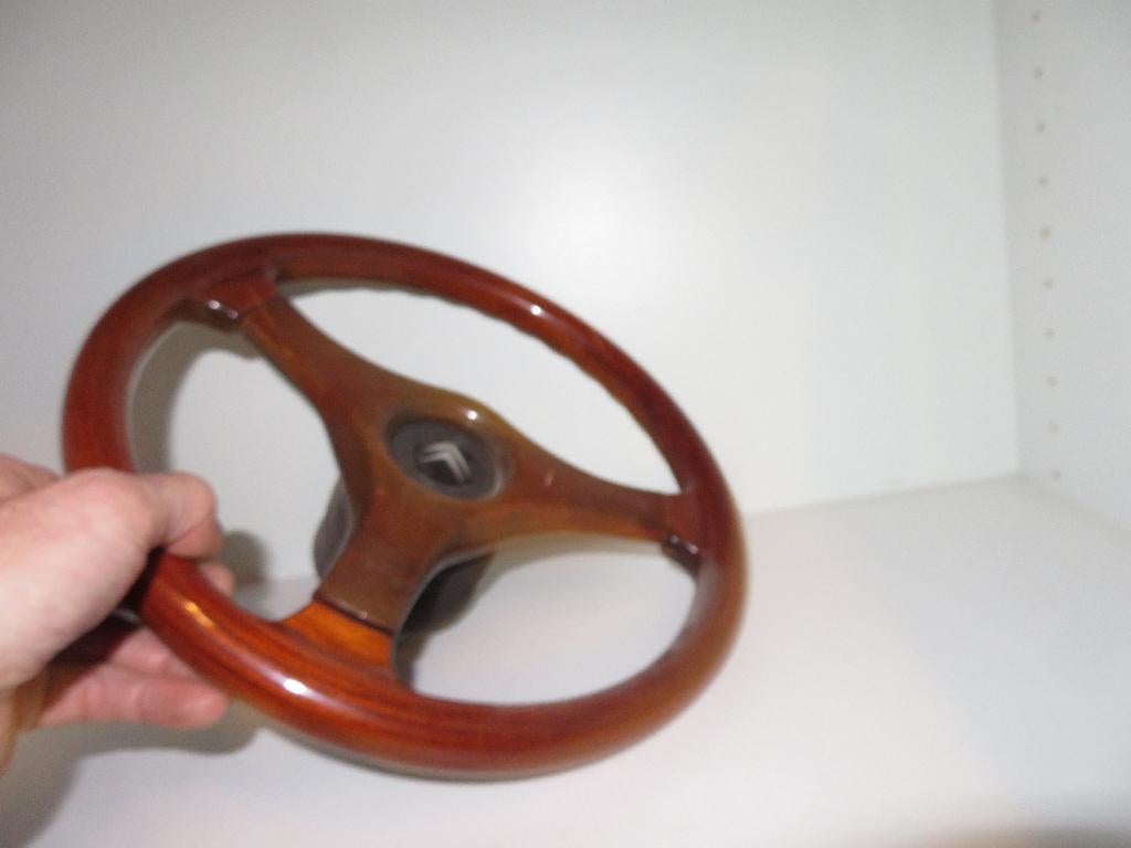 prachtig stuur in echt hout citroen saxo xantia ..., Auto-onderdelen, Besturing, Ophalen of Verzenden, Citroën