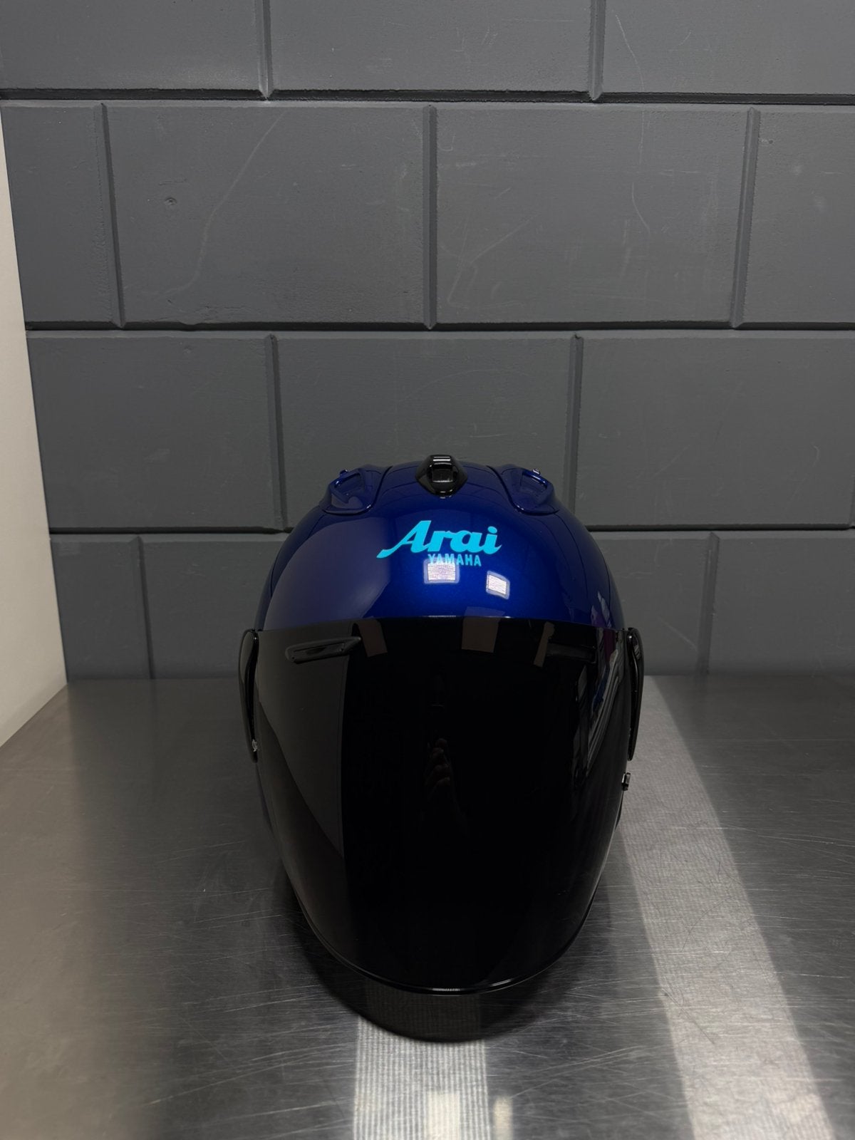 ARAI SZR EVO (L) CUSTOM BLUE EDITION NIEUW, Motoren, Ophalen of Verzenden, L, Jethelm, Arai