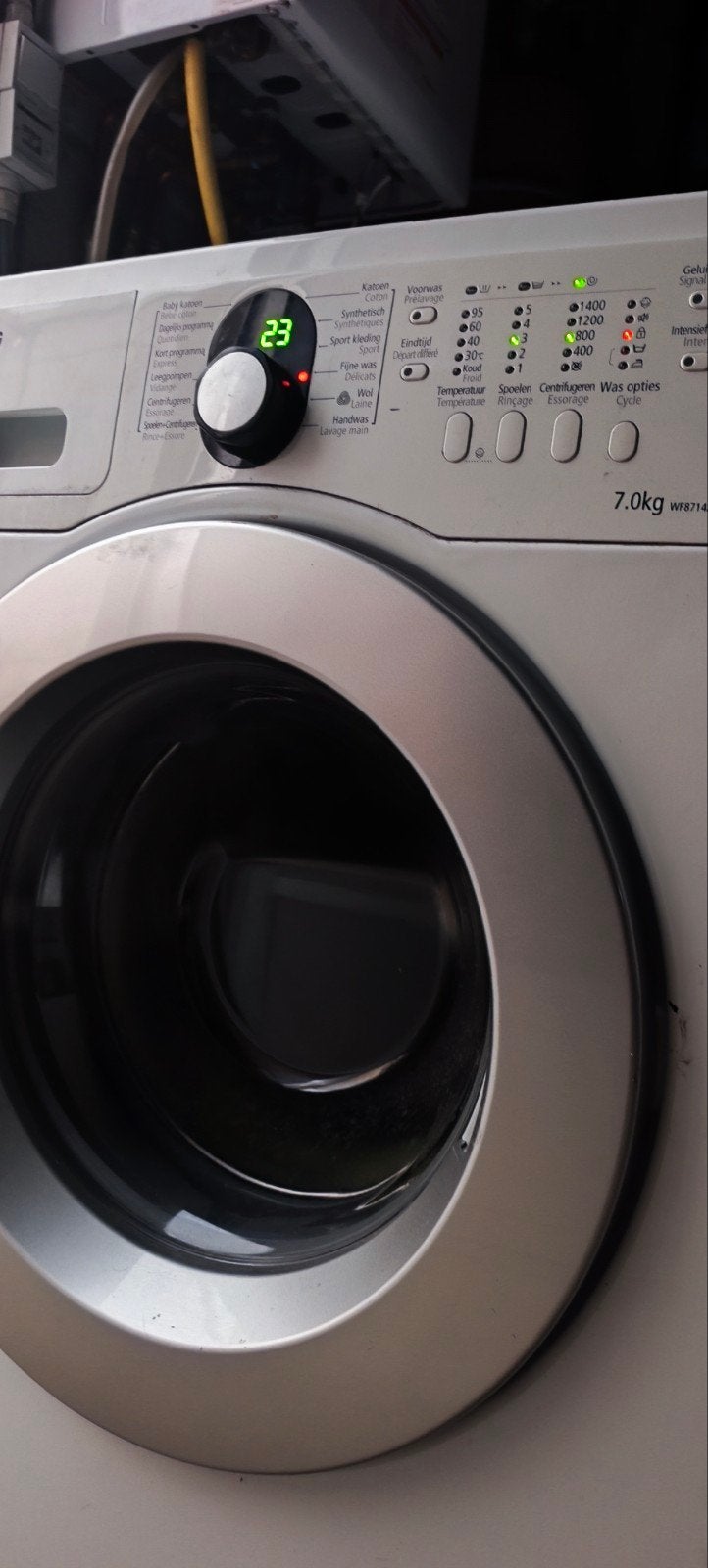 lave-linge samsung A+ 1400 tr/min, 1200 à 1600 tours, 6 à 8 kg, Classe énergétique A ou plus économe, Enlèvement
