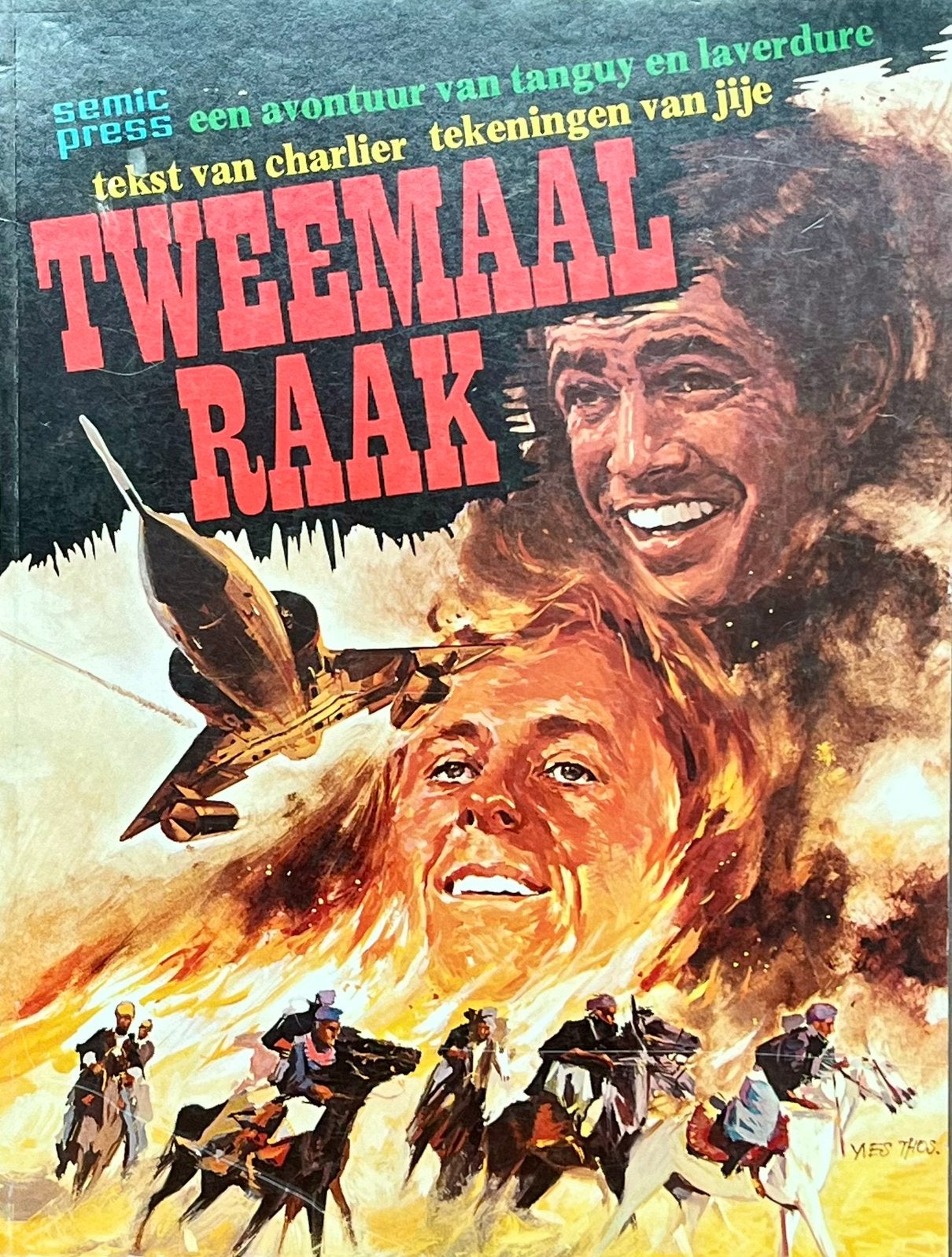 Tanguy & Laverdure - Tweemaal raak - Goede staat - Novedi, Boeken, Eén stripboek, Ophalen of Verzenden, Zo goed als nieuw