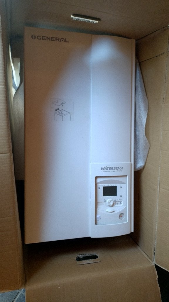 Binnenunit warmtepomp General + boilervat Novaya combi, Enlèvement, Comme neuf