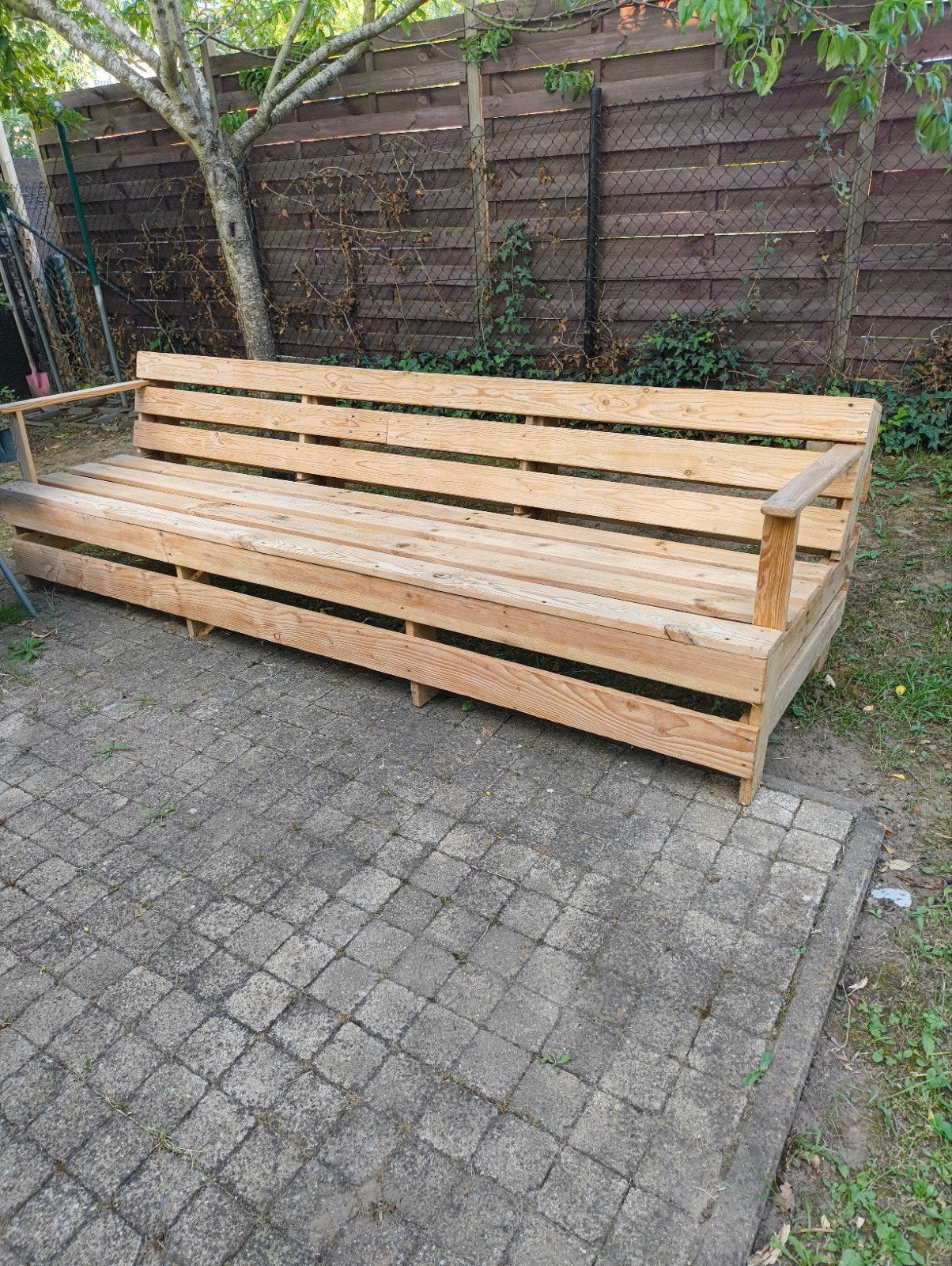 Tuinbank, Tuin en Terras, Tuinbanken, Ophalen, Zo goed als nieuw, Hout