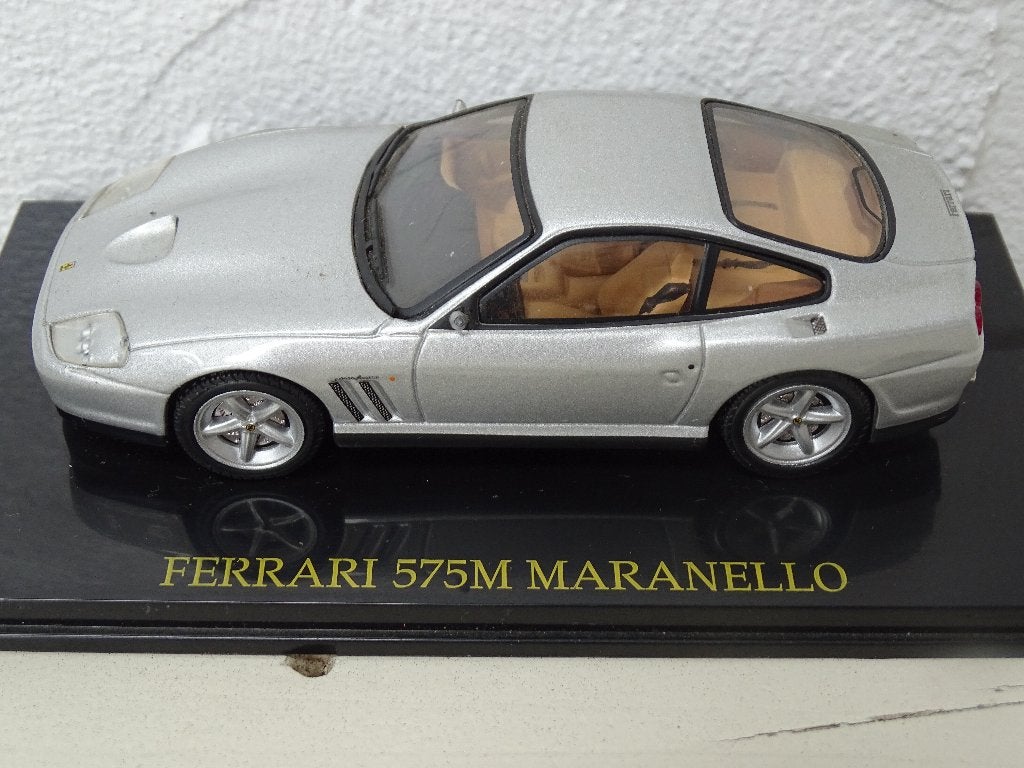 Ferrari 575M MARANELLO 1:38 Maisto-Shell collezione, Enlèvement ou Envoi, Comme neuf, Voiture, Autres marques