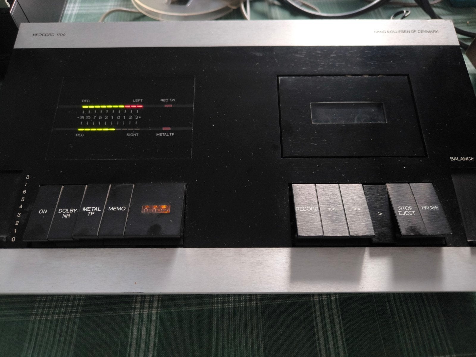 BANG & OLUFSEN VINTAGE deck k7, Enlèvement