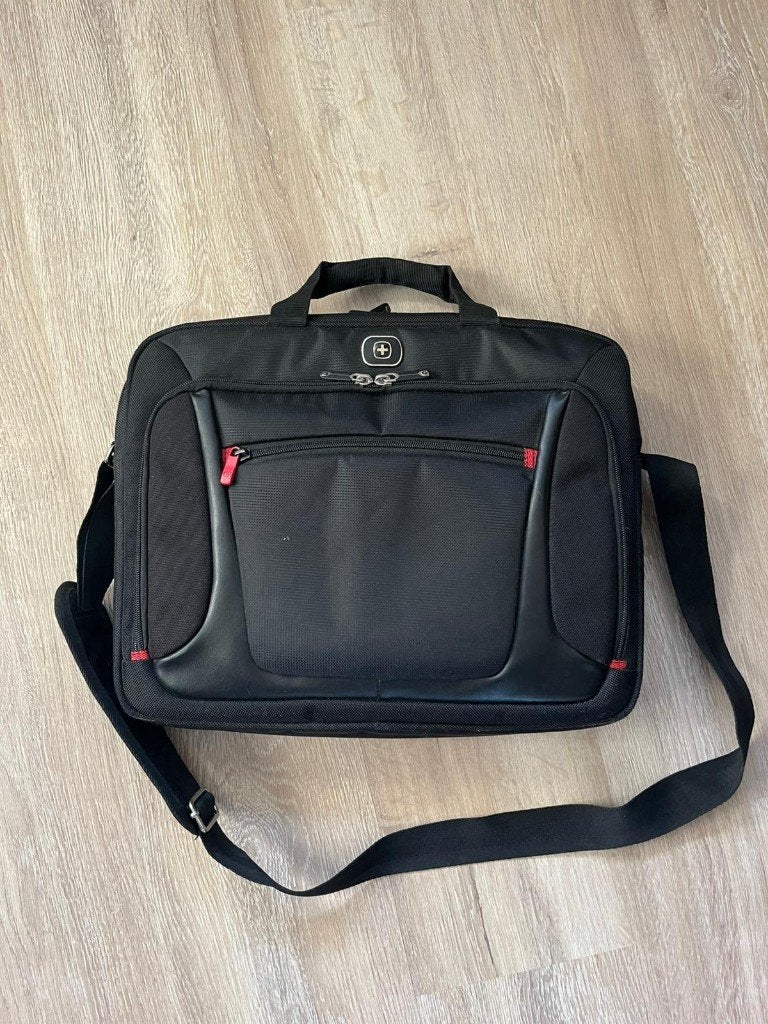 Laptoptas, Ophalen of Verzenden, Zo goed als nieuw, Tabletvak, Zwart