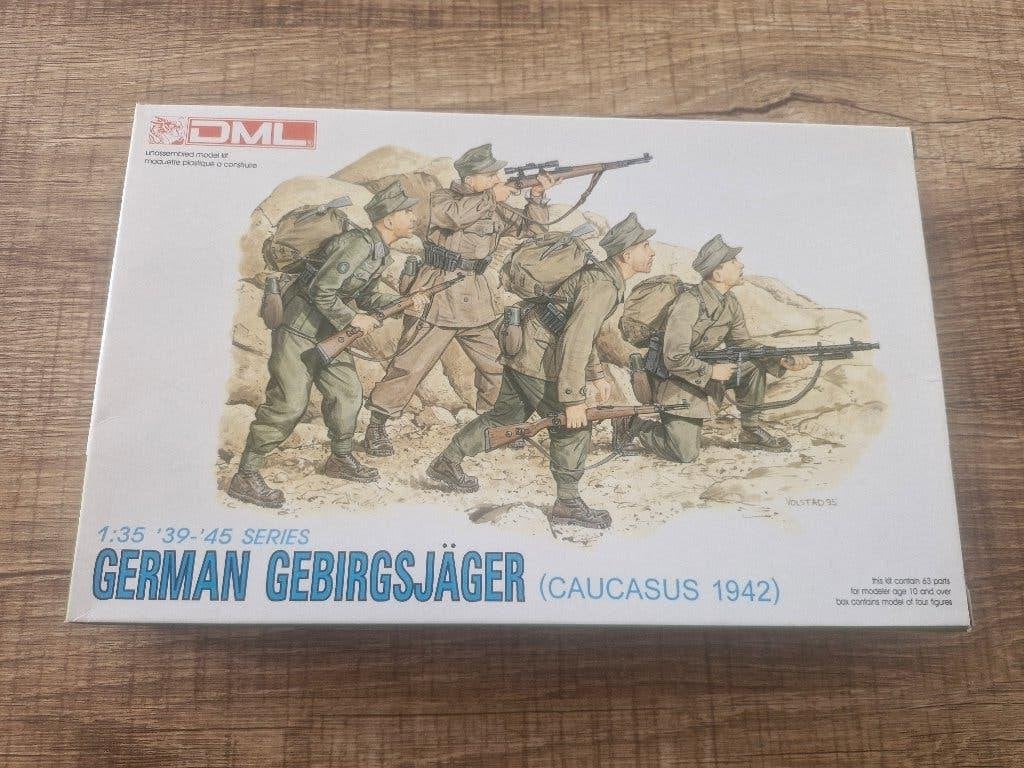 Dragon 1/35 German Gebirgsjäger Caucasus 1942, Enlèvement ou Envoi, Neuf, 1:35 à 1:50, Personnage ou Figurines