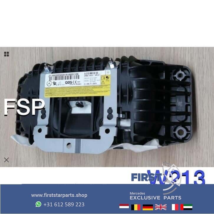 W213 dashboard airbag Mercedes E Klasse 2016-2018 origineel, Gebruikt, -, Ophalen of Verzenden, -