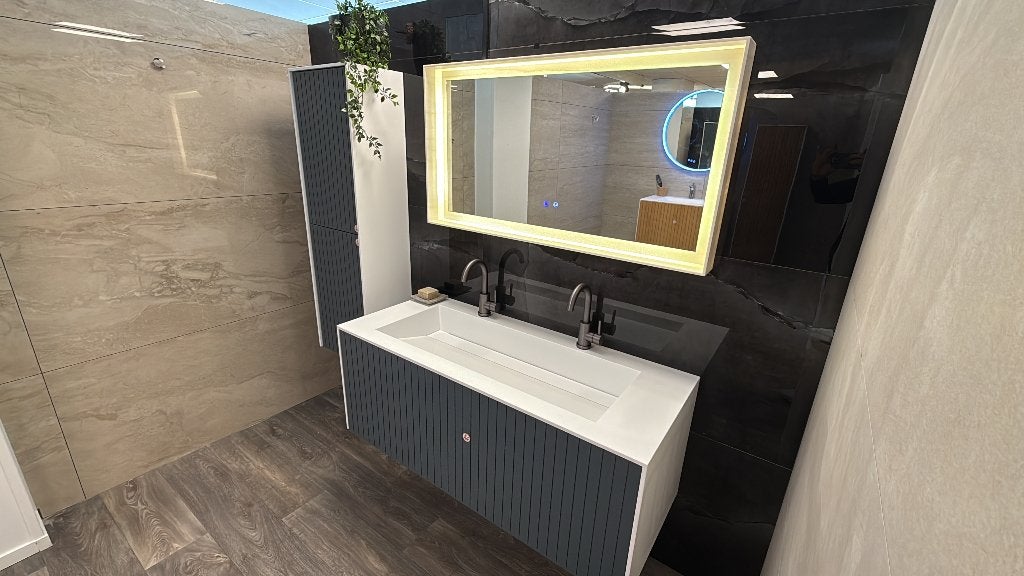 badmeubel corian excelent 120, Ophalen, 100 tot 150 cm, Nieuw, Minder dan 100 cm