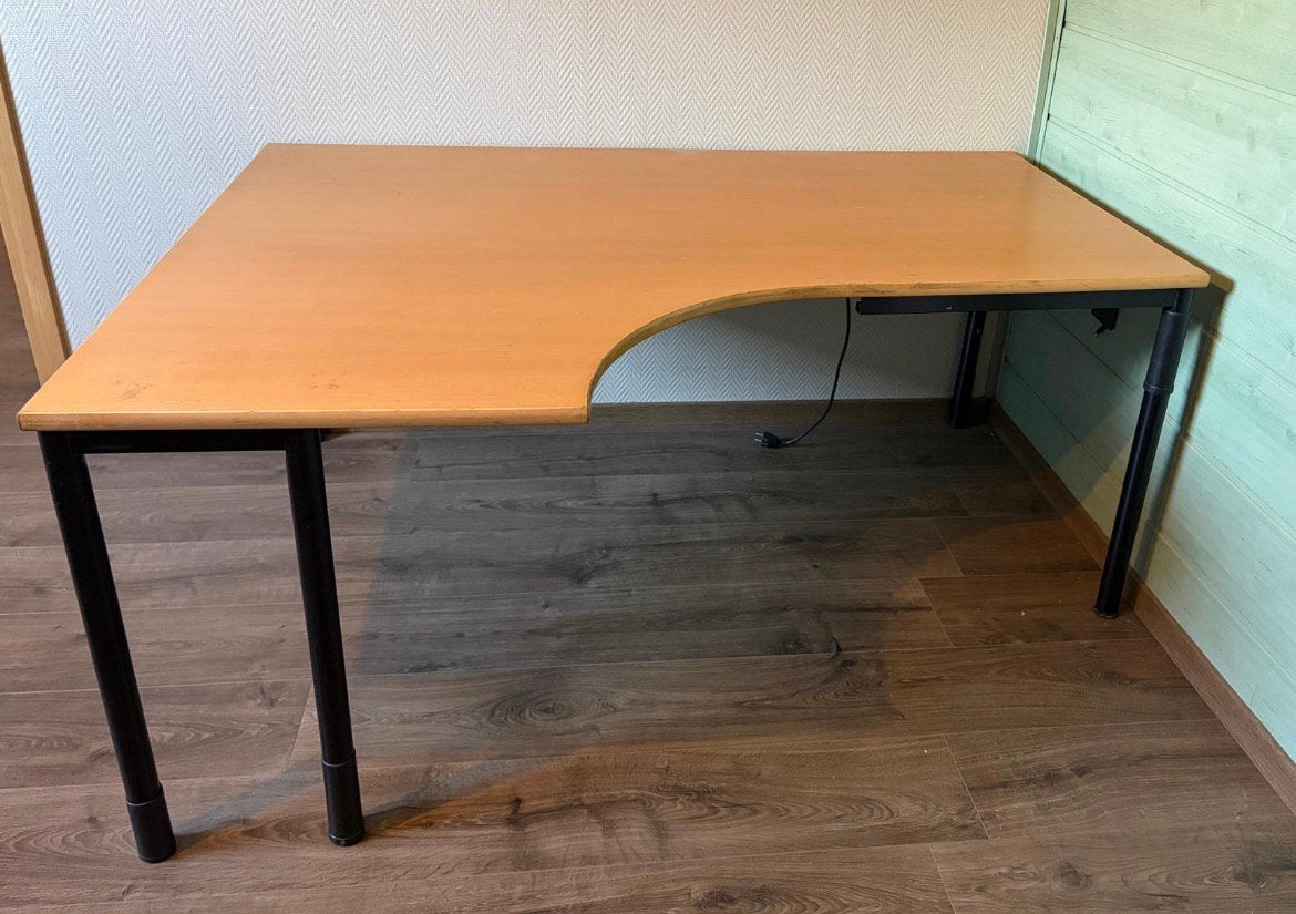 Bureautafel - goede kwaliteit, Huis en Inrichting, Ophalen, 160 cm, Gebruikt, 120 cm