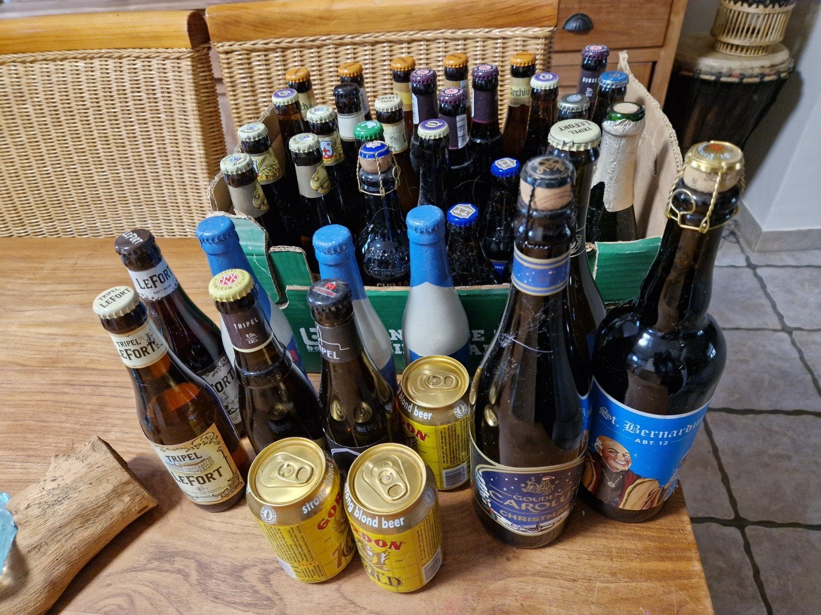 lot 39 bieres, Verzamelen, Biermerken, Ophalen