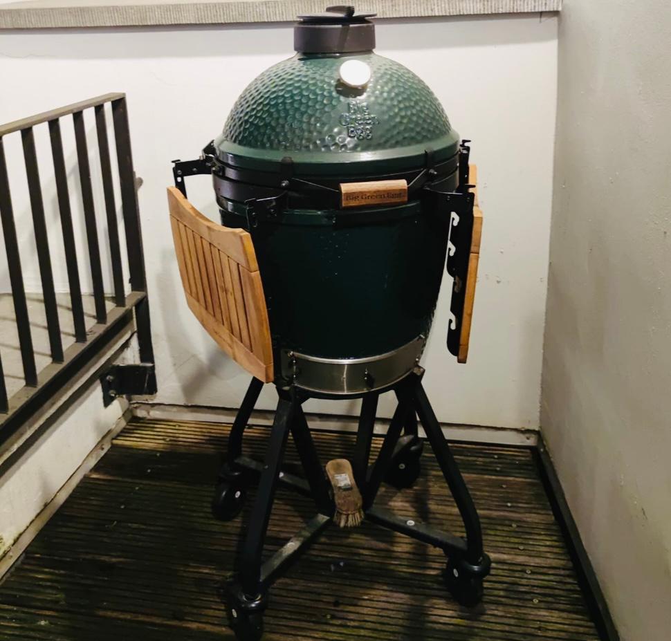 Big GreenEgg Medium, Ophalen, Zo goed als nieuw