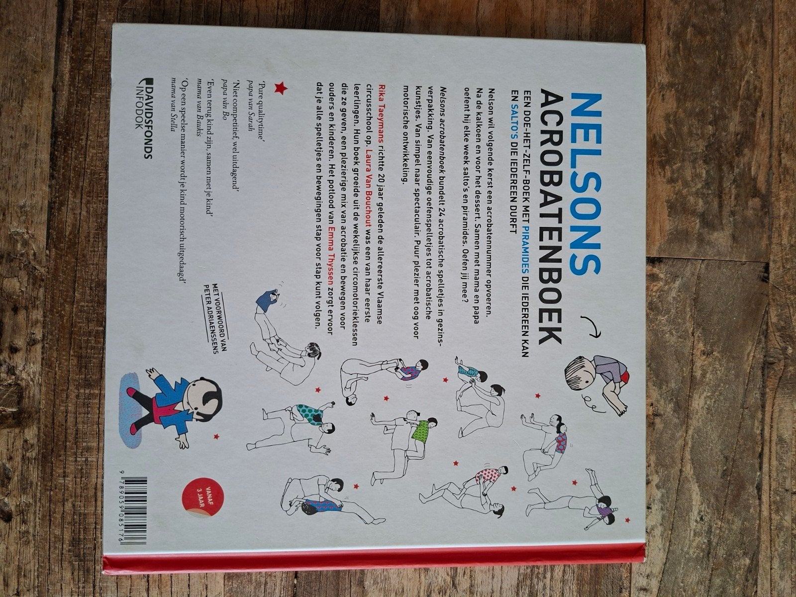 Rika Taeymans - Nelsons acrobatenboek, Ophalen, Non-fictie, Zo goed als nieuw, Rika Taeymans; Laura Van Bouchout