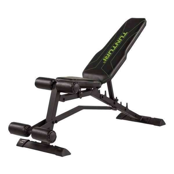 Tunturi UB80 - Trainingsbank & buikspierbank, Sport en Fitness, Ophalen, Zo goed als nieuw, Benen, Fitnessbank