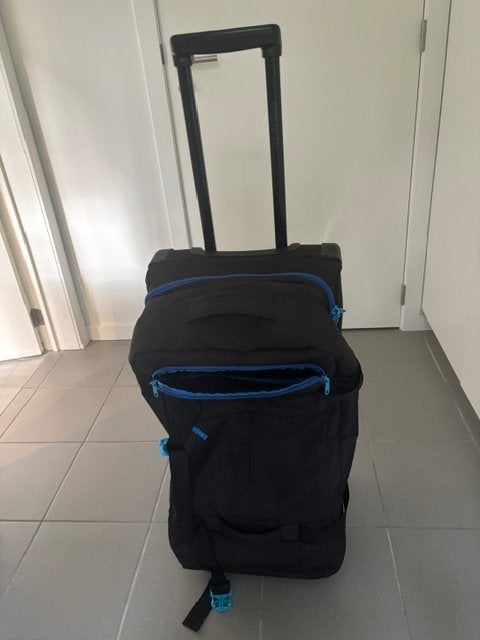 DAKINE Split Trolley/reistas, Bijoux, Sacs & Beauté, Enlèvement ou Envoi, Comme neuf, Noir, Autres marques