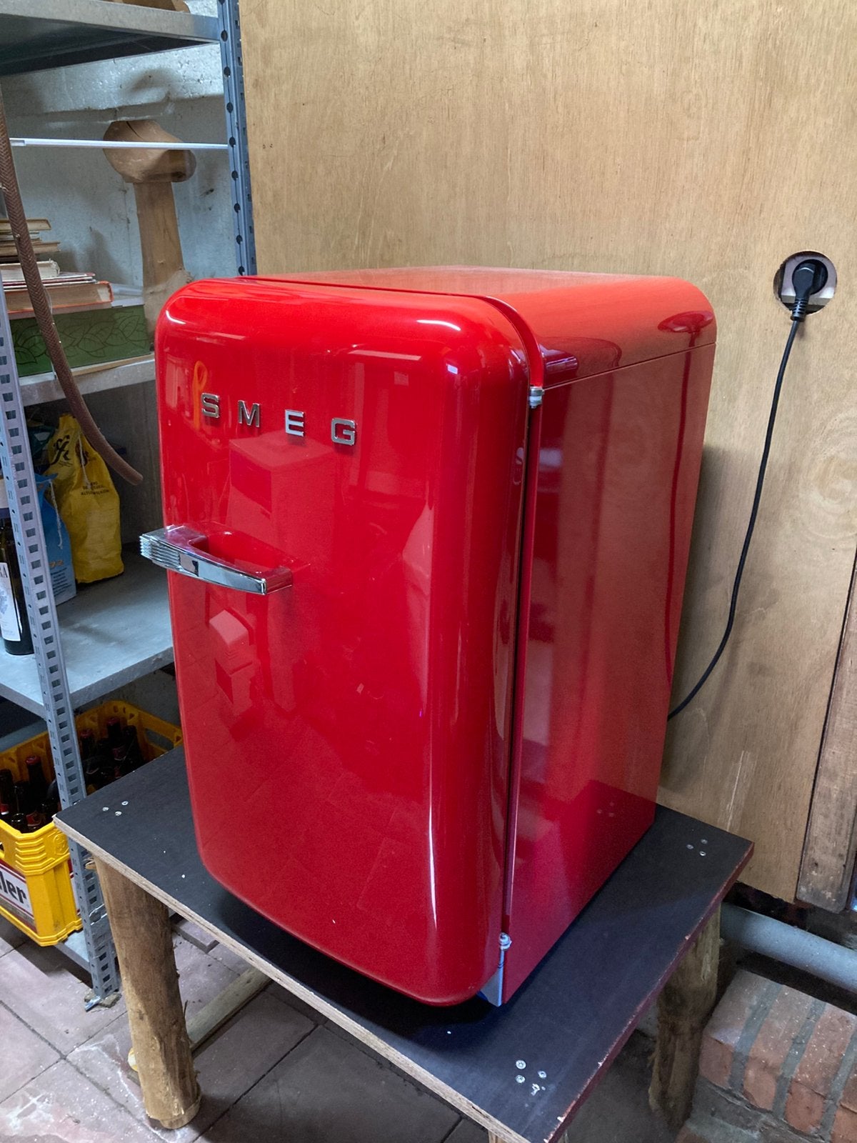 Smeg koelkast - tafelmodel - nieuw, Enlèvement, Comme neuf