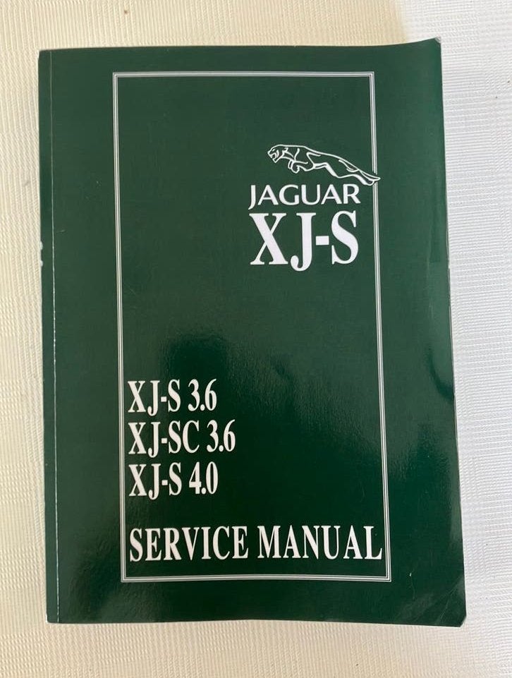 Jaguar XJS 3.6 en 4.0 service manual, 6 cylinder modellen, Boeken, Ophalen of Verzenden, Zo goed als nieuw