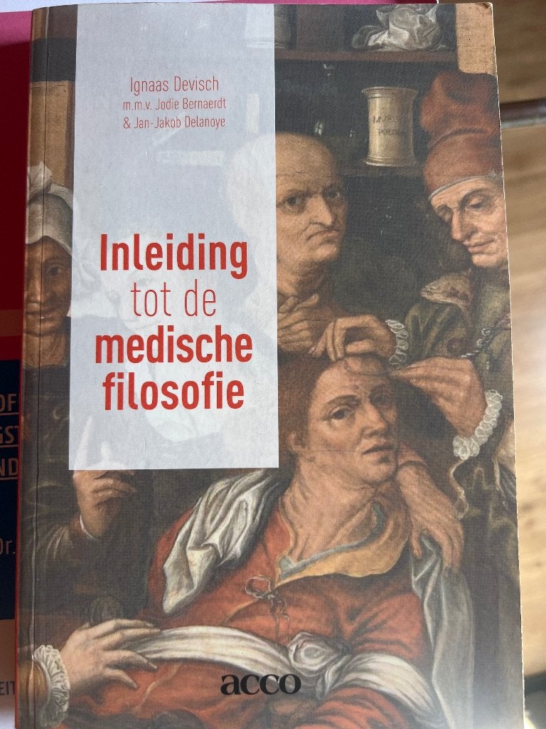 Inleiding tot de medische filosofie, Boeken, Ophalen of Verzenden, Gelezen