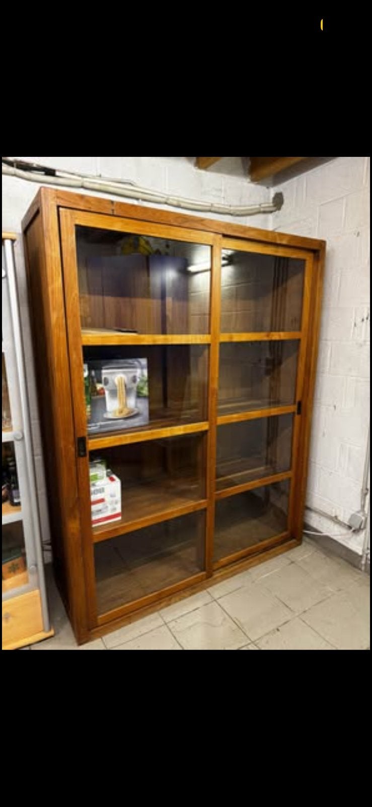 Vitrine - Bar, Enlèvement, Comme neuf